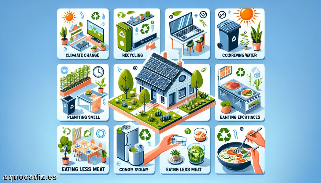 Compostare rifiuti organici   - Cómo combatir el cambio climático desde el hogar