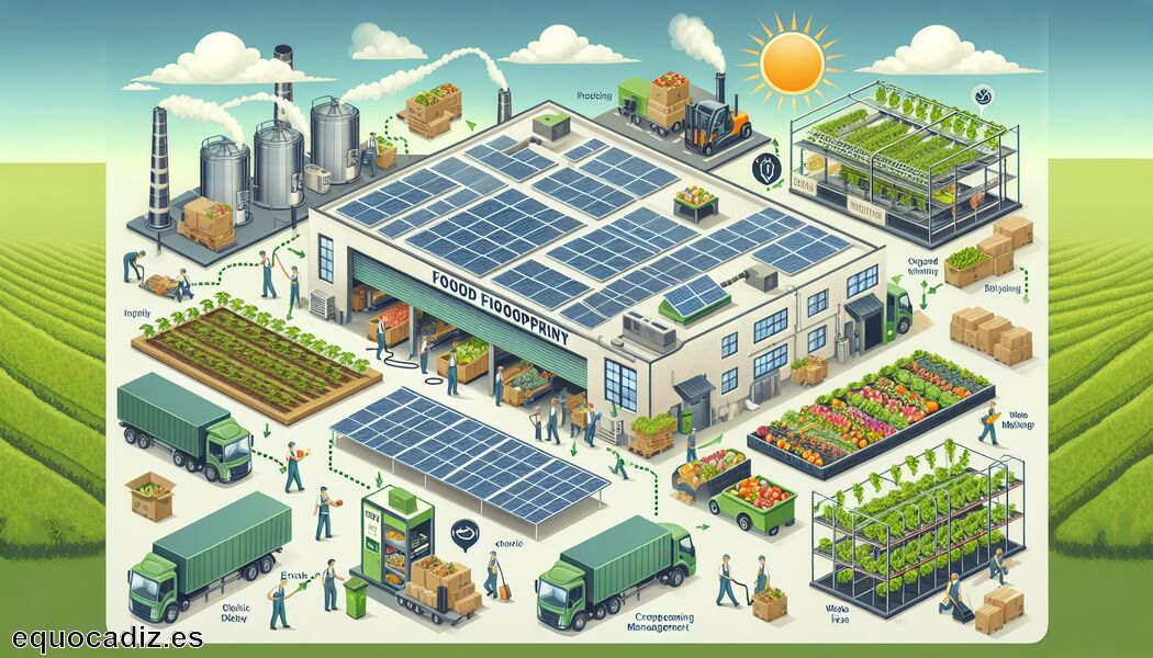 Cómo reducir la huella de carbono en la industria alimentaria